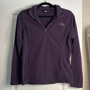 North face fleece quarter zip